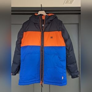 Boys XL Waterproof DC snowboarding jacket